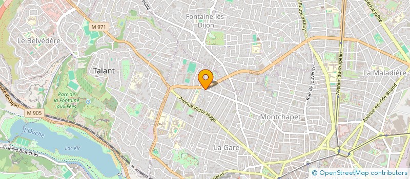 localisation de l'entreprise C2S à DIJON