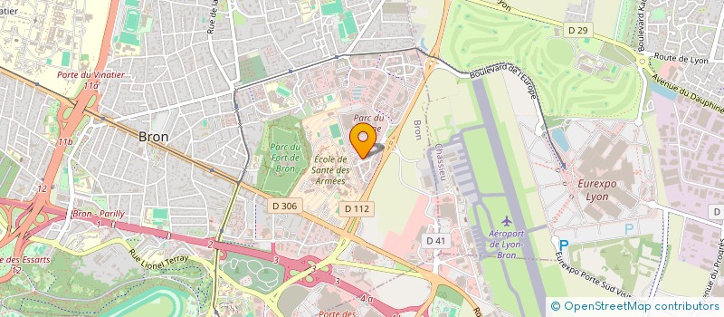 localisation de l'entreprise C2S CONSULTING SECURITE SERVICES à BRON