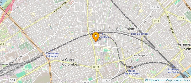 localisation de l'entreprise C2S DEVELOPPEMENT à LA GARENNE-COLOMBES