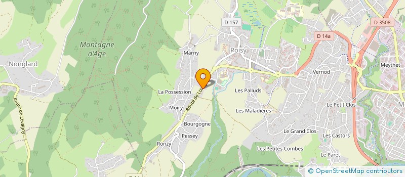 localisation de l'entreprise C2S DISTRIBUTION à POISY
