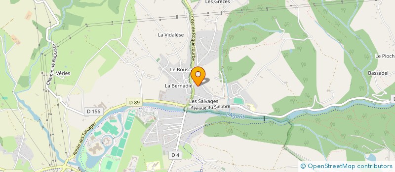 localisation de l'entreprise C2SFM à BURLATS