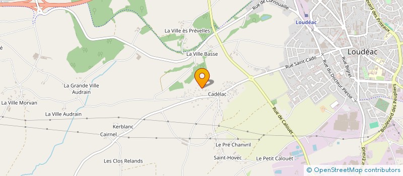 localisation de l'entreprise C2SPI à LOUDEAC