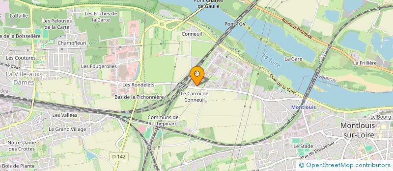 localisation de l'entreprise C2TMI ENVIRONNEMENT  MONTLOUIS-SUR-LOIRE
