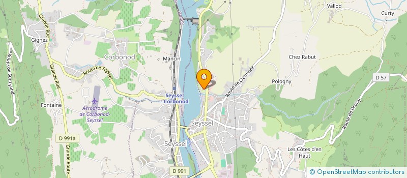 localisation de l'entreprise C2V LOISIRS  CHINDRIEUX