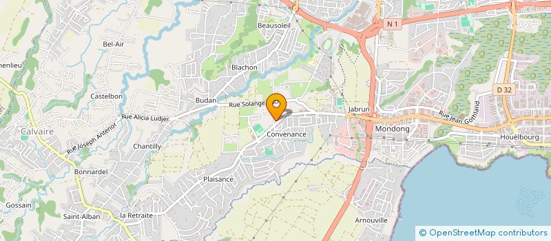 localisation de l'entreprise C2VS  BAIE-MAHAULT