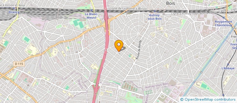 localisation de l'entreprise C3 à AULNAY-SOUS-BOIS