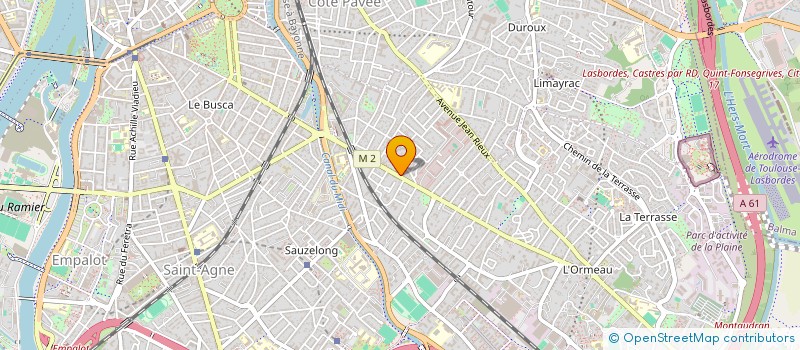 localisation de l'entreprise C3  RABASTENS