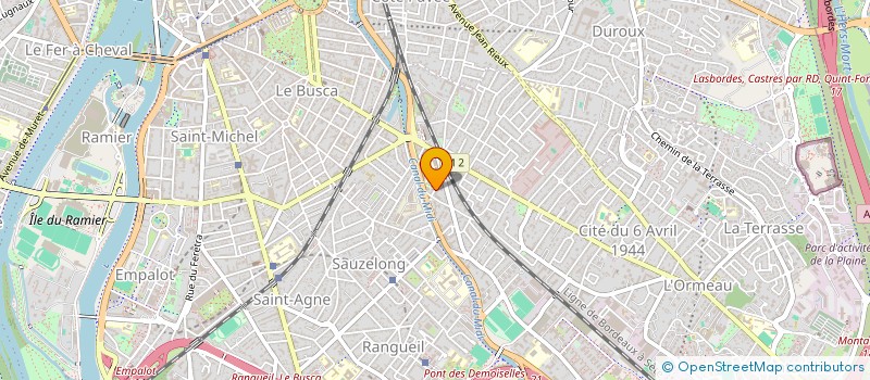 localisation de l'entreprise C3 à TOULOUSE