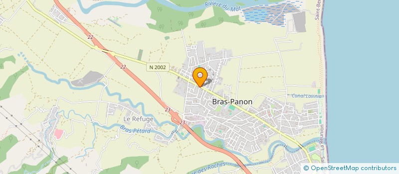 localisation de l'entreprise C3 BOUTIK  BRAS-PANON