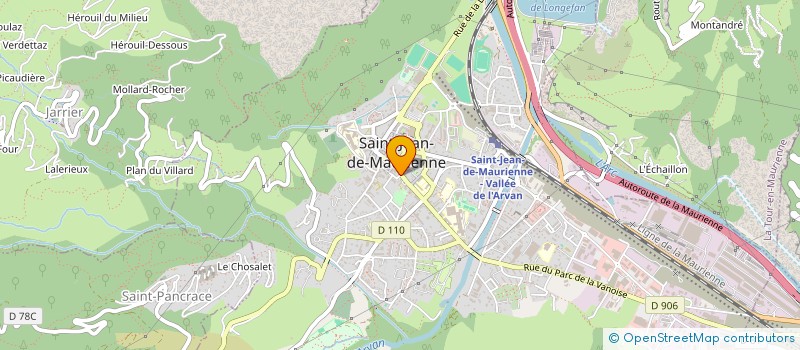 localisation de l'entreprise C3 CONSEIL CREATION COMMUNICATION à SAINT-JEAN-DE-MAURIENNE