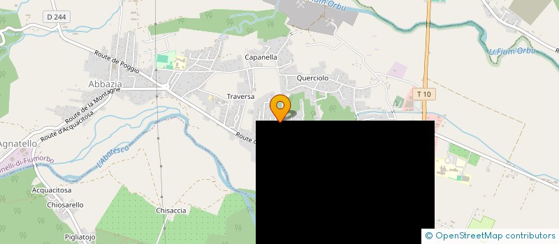 localisation de l'entreprise C3 EQUIPEMENTS ENVIRONNEMENTAUX ET ELECTRIQUES  PRUNELLI-DI-FIUMORBO