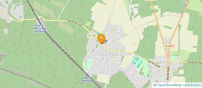 localisation de l'entreprise C3 EXPERTISE  ORRY-LA-VILLE