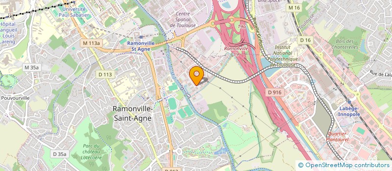 localisation de l'entreprise C3 HOLDING  RAMONVILLE-SAINT-AGNE