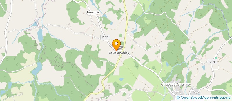 localisation de l'entreprise C3-MO à CHATEAU-CHERVIX