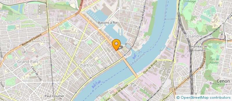 localisation de l'entreprise C360 FRANCE à BORDEAUX