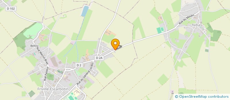 localisation de l'entreprise C3A  FRIVILLE-ESCARBOTIN