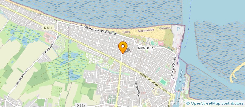 localisation de l'entreprise C3A FAICT  OUISTREHAM