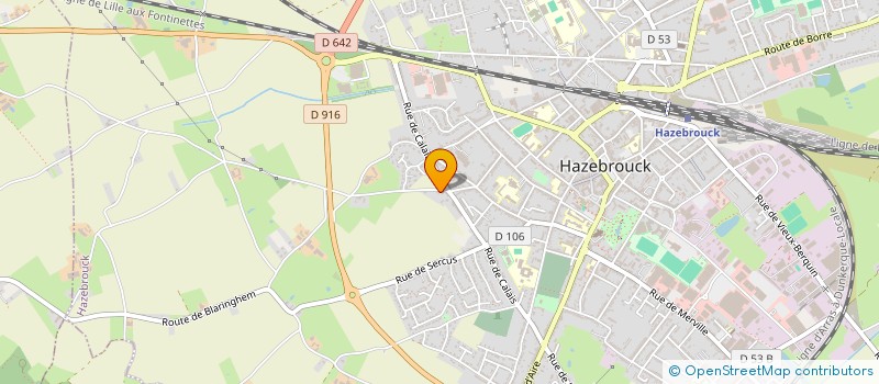 localisation de l'entreprise C3A HOLDING à LILLE