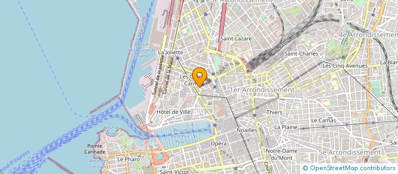 localisation de l'entreprise C3B à MARSEILLE