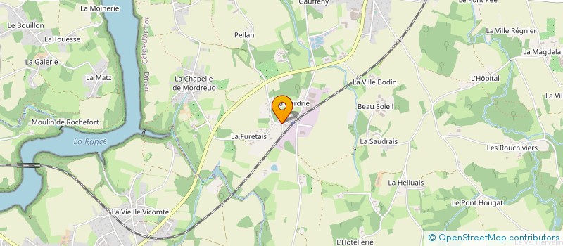 localisation de l'entreprise C3B  PLEUDIHEN-SUR-RANCE