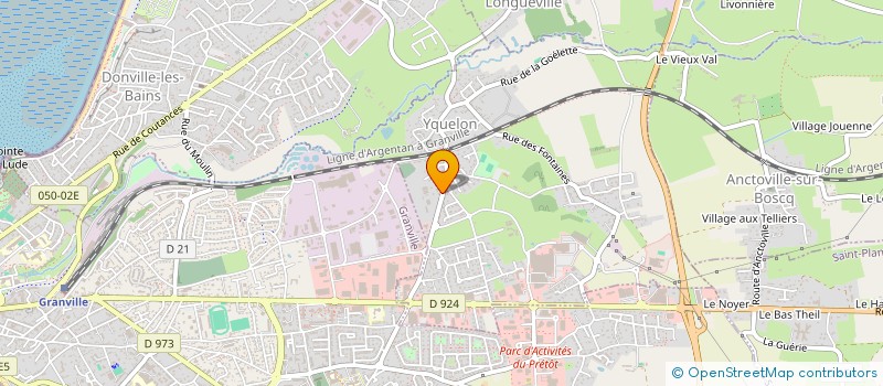 localisation de l'entreprise C3B YQUELON  YQUELON