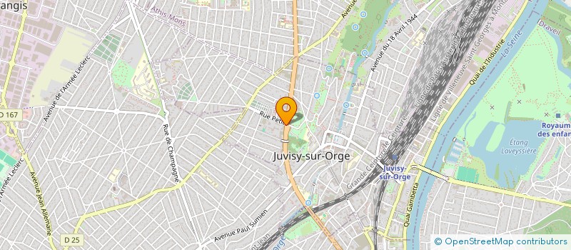 localisation de l'entreprise C3D à JUVISY-SUR-ORGE