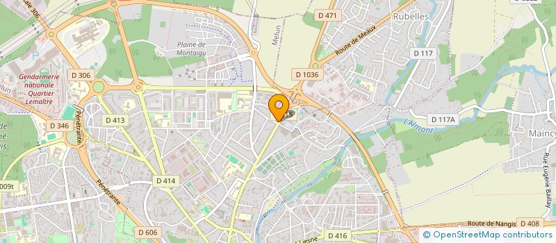 localisation de l'entreprise C3D à MELUN