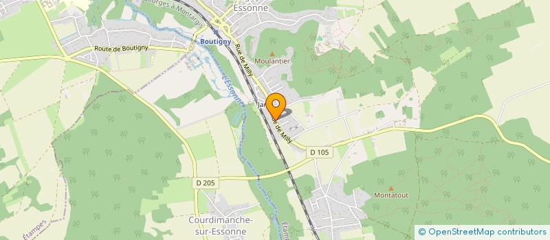 localisation de l'entreprise C3D  BOUTIGNY-SUR-ESSONNE