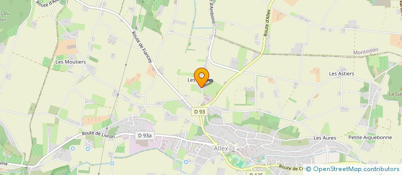 localisation de l'entreprise C3DS NUCLEAR FIELD SERVICE  ALLEX