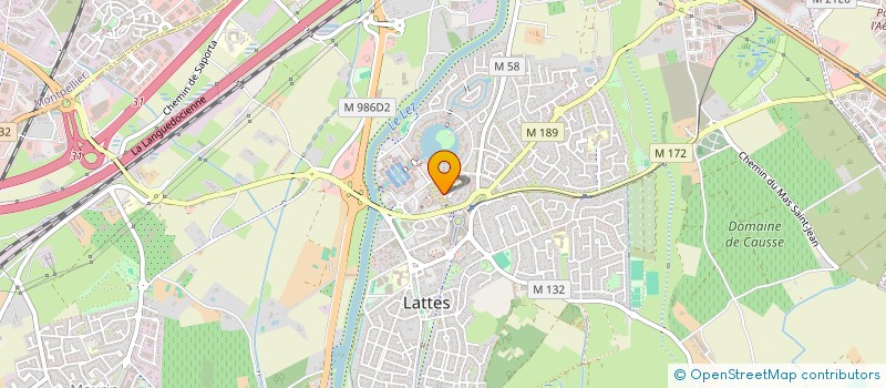 localisation de l'entreprise C3G à LATTES