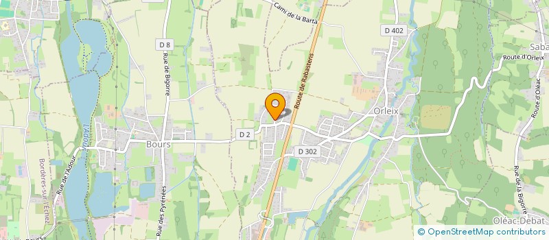 localisation de l'entreprise C3I  ORLEIX