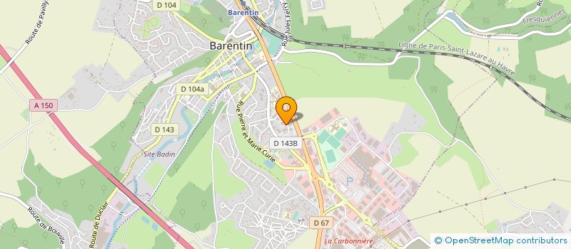 localisation de l'entreprise C3J à BARENTIN