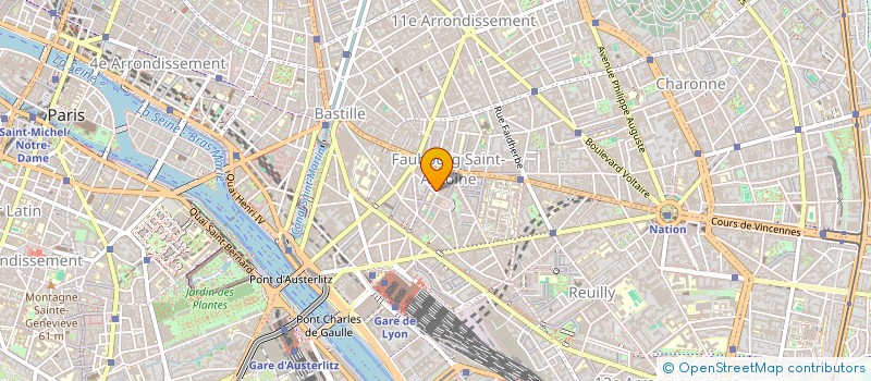 localisation de l'entreprise C3L  PARIS