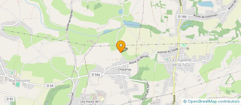 localisation de l'entreprise C3L  DOLOMIEU