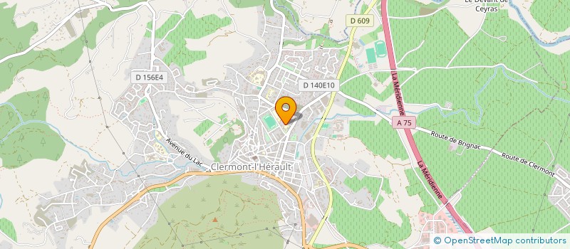 localisation de l'entreprise C3M  CLERMONT-L'HERAULT