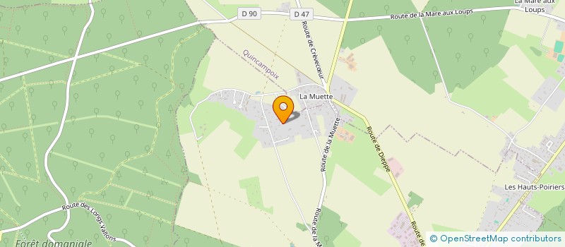 localisation de l'entreprise C3M4 SUPPORT  ISNEAUVILLE