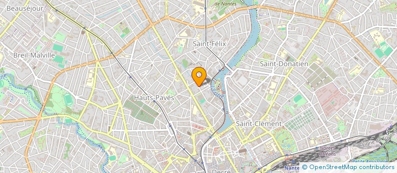 localisation de l'entreprise C3P à NANTES