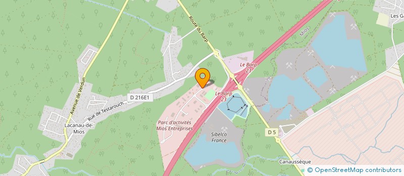 localisation de l'entreprise C3P MULTISERVICES à MIOS