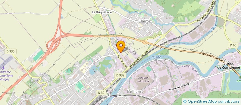 localisation de l'entreprise C3RT  CLAIROIX