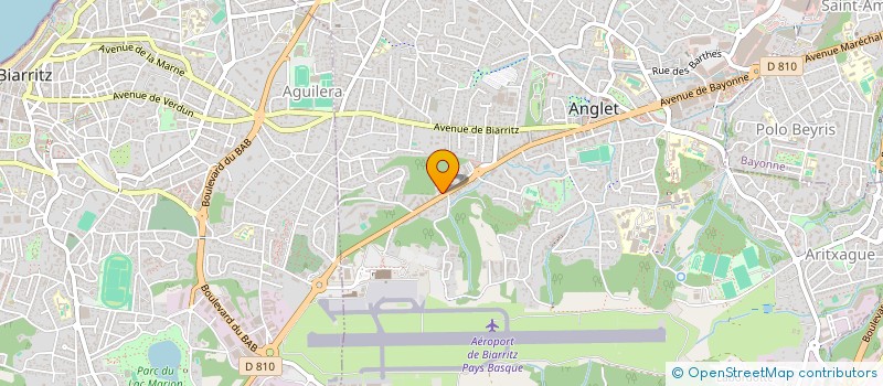 localisation de l'entreprise C3S  ANGLET