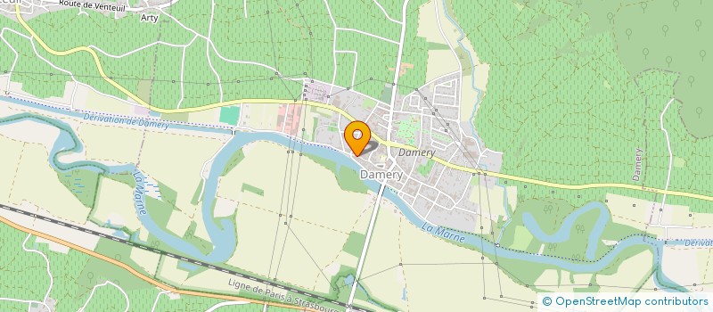 localisation de l'entreprise C3S  DAMERY