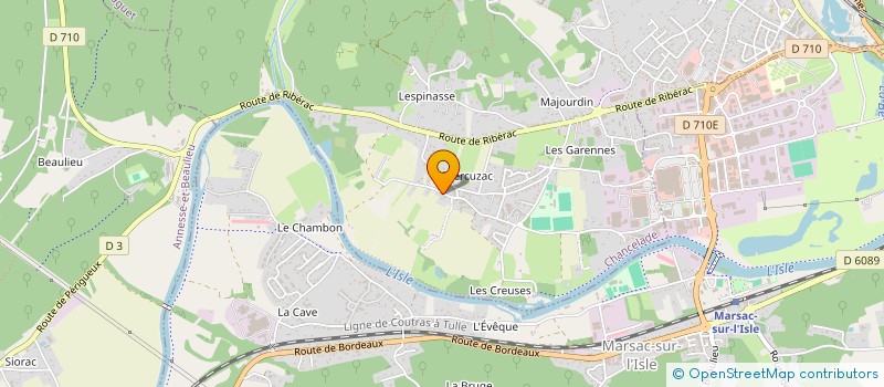 localisation de l'entreprise C3S  CHANCELADE