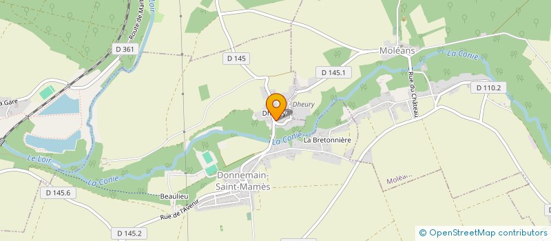 localisation de l'entreprise C4 à DONNEMAIN-SAINT-MAMES