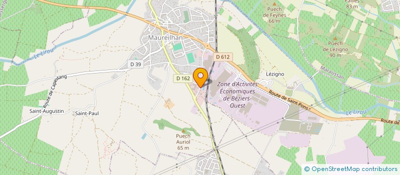 localisation de l'entreprise C4  MAUREILHAN