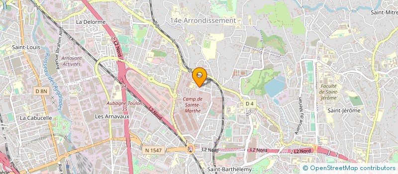 localisation de l'entreprise C4 CONSULTANTS à MARSEILLE