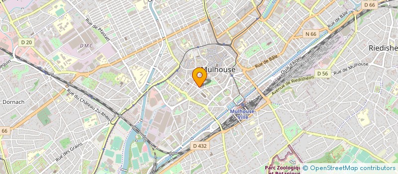 localisation de l'entreprise C4 COURTAGE à MULHOUSE