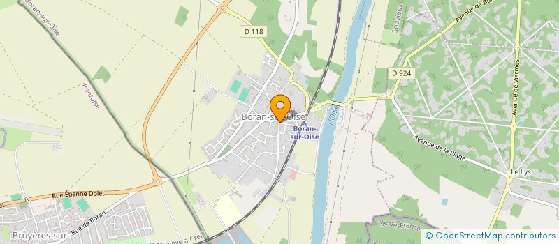 localisation de l'entreprise C4 ELECTRO DANCE  BORAN-SUR-OISE