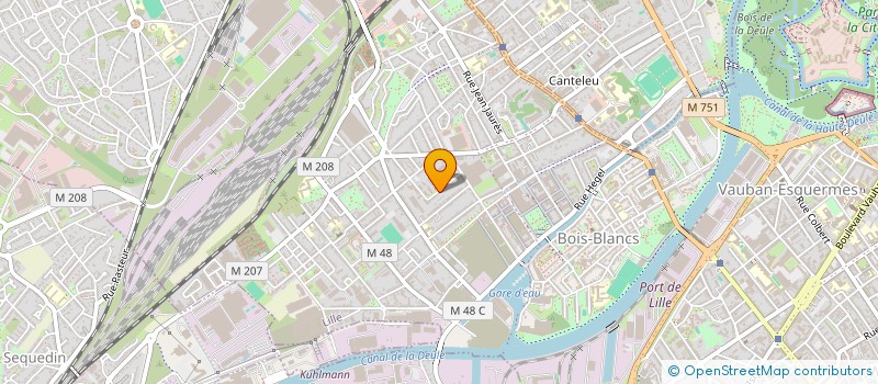 localisation de l'entreprise C4 IMMOBILIER à LILLE