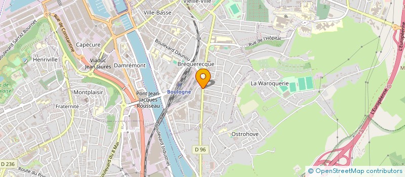 localisation de l'entreprise C4 MOTO à BOULOGNE-SUR-MER