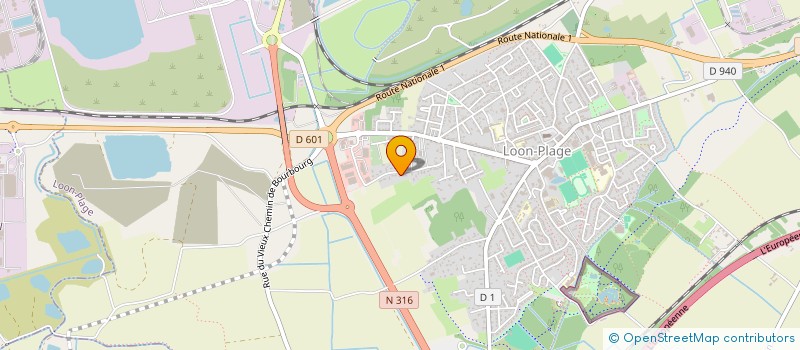 localisation de l'entreprise C4 PIERRE  LOON-PLAGE